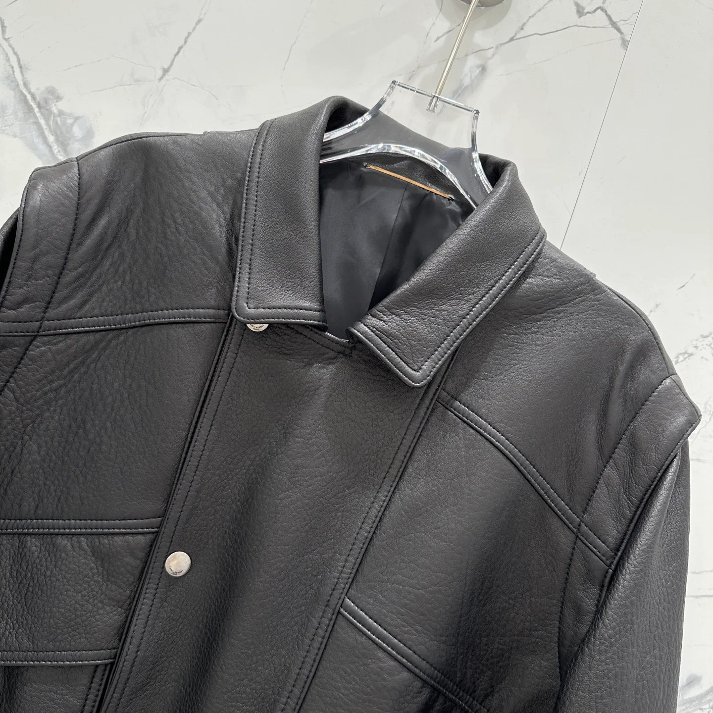 Кожаные Куртки И Дублёнки Женские Saint Laurent 11544787