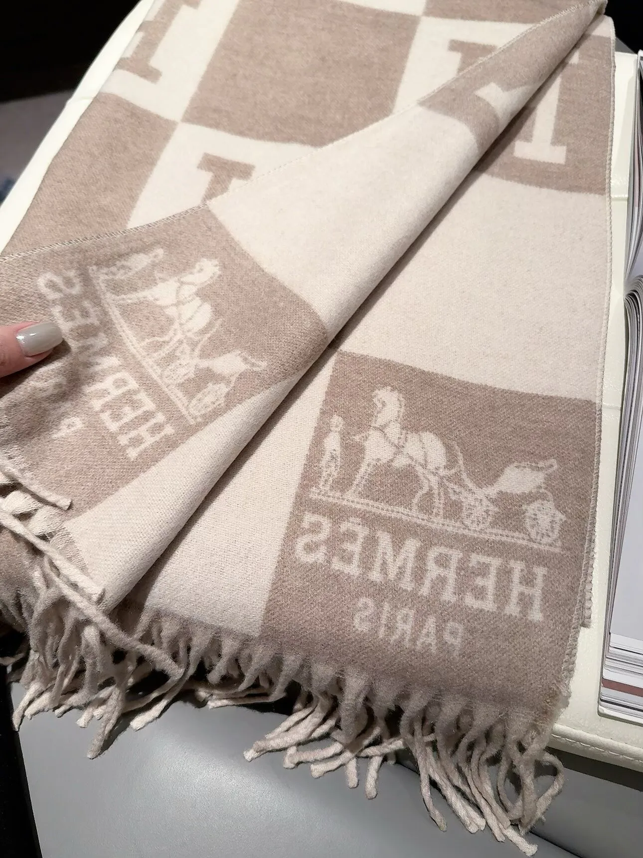 Шарфы Hermes 18598289