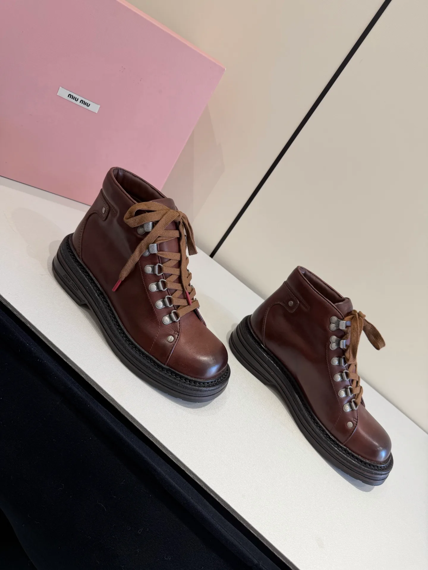 Ботинки Женские Miu Miu 17977306