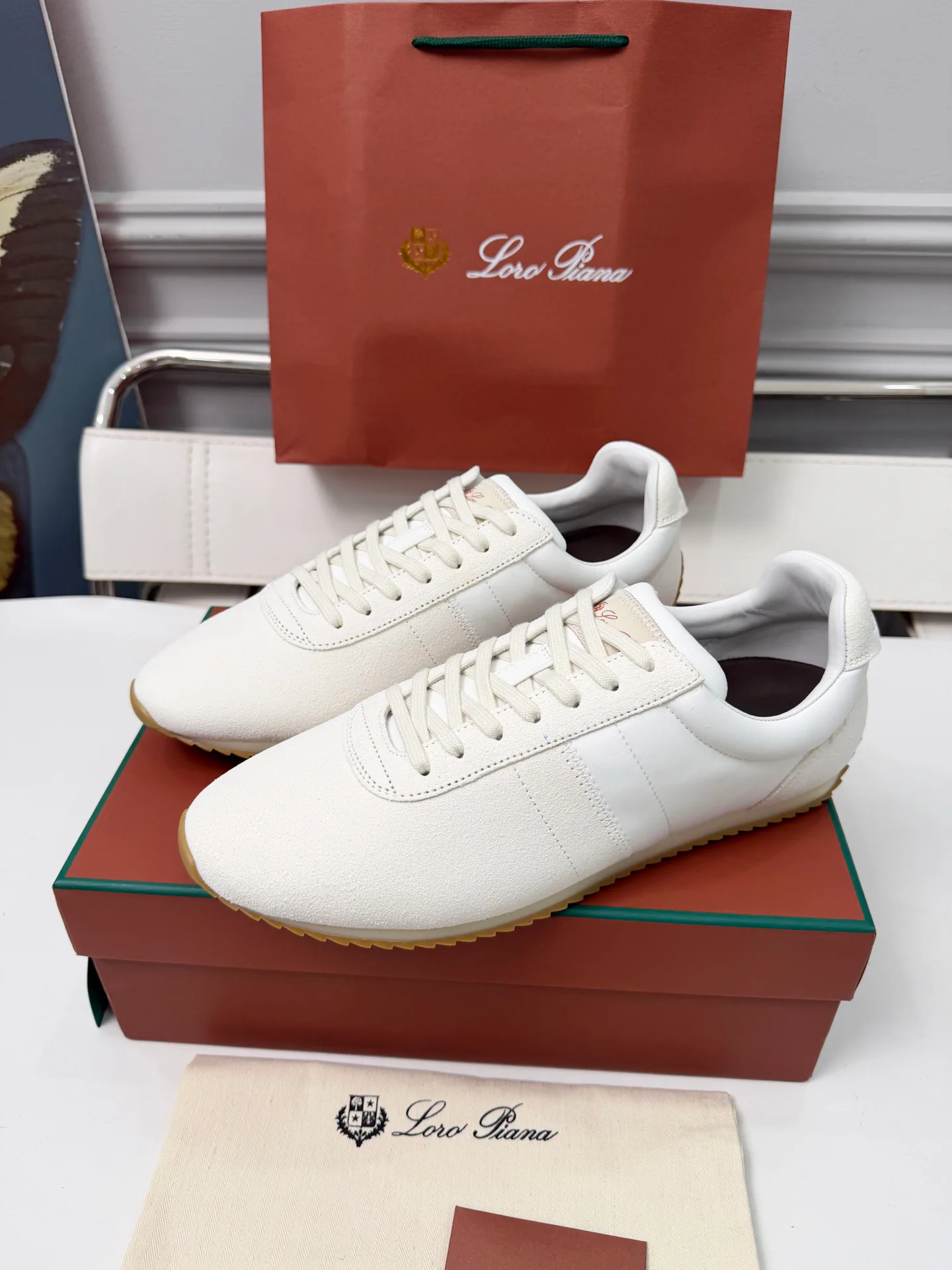 Кроссовки Женские Loro Piana 17467093