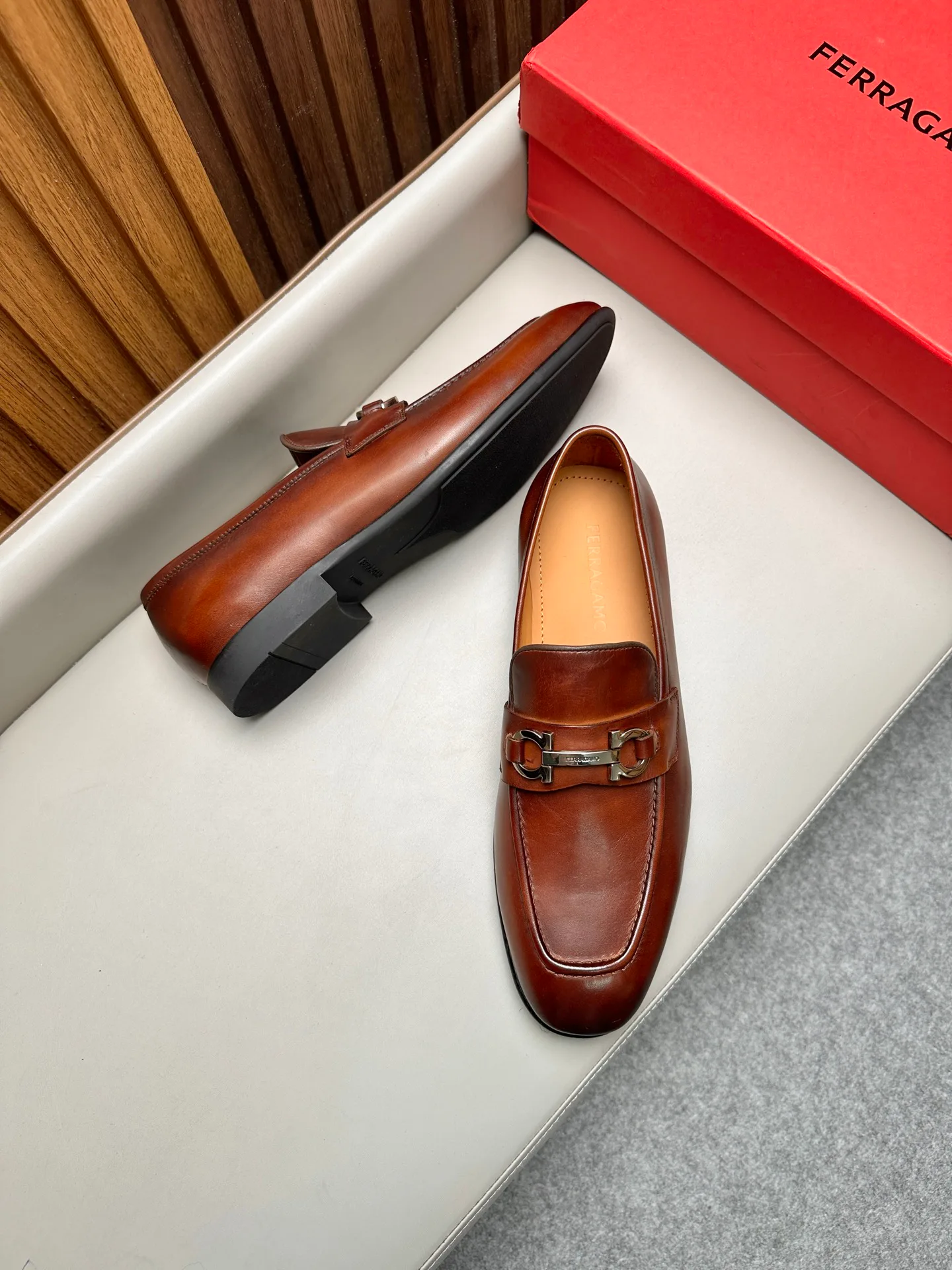 Лоферы И Туфли Мужские Salvatore Ferragamo 17470846