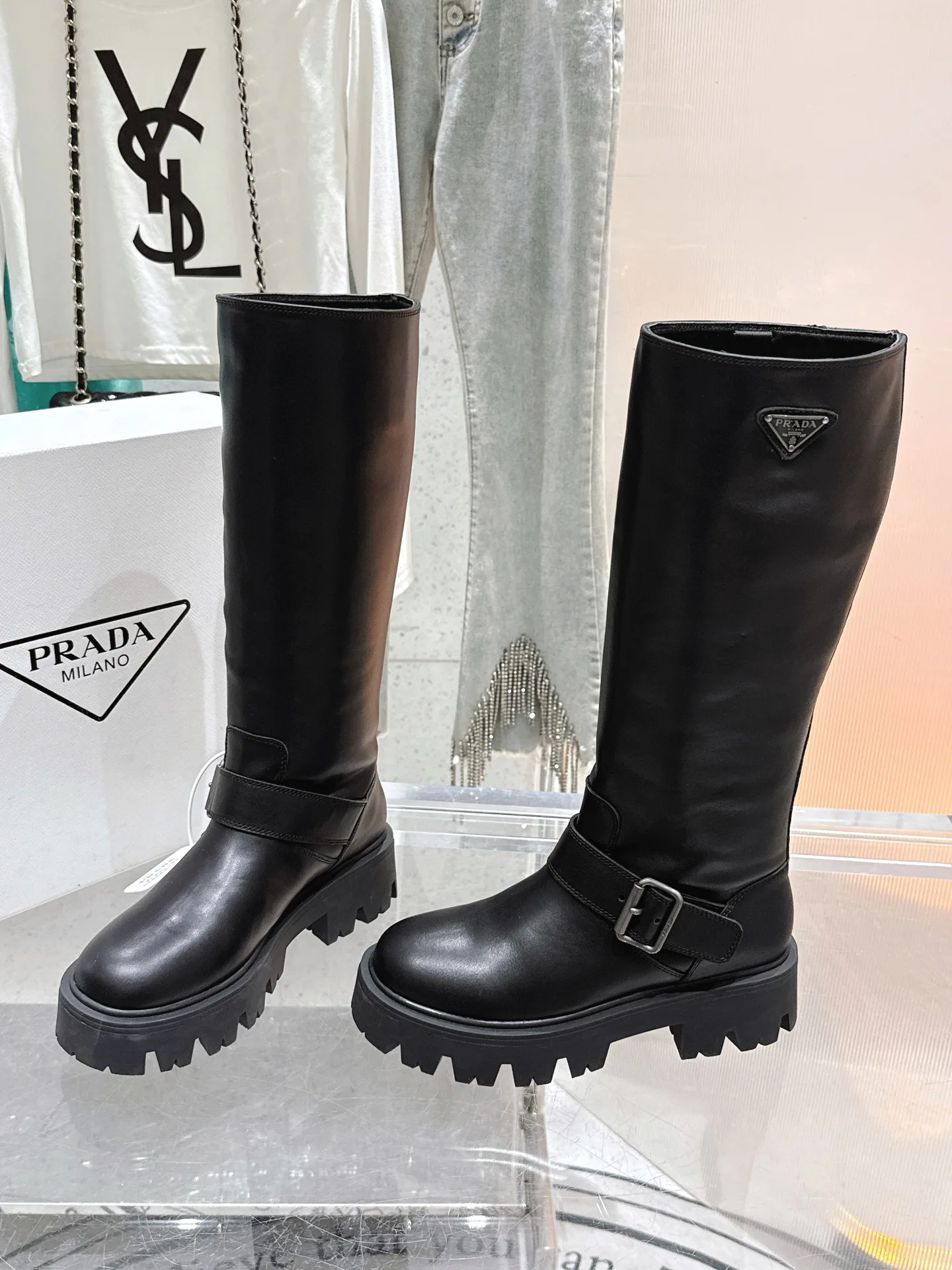 Сапоги Женские Prada 18703101