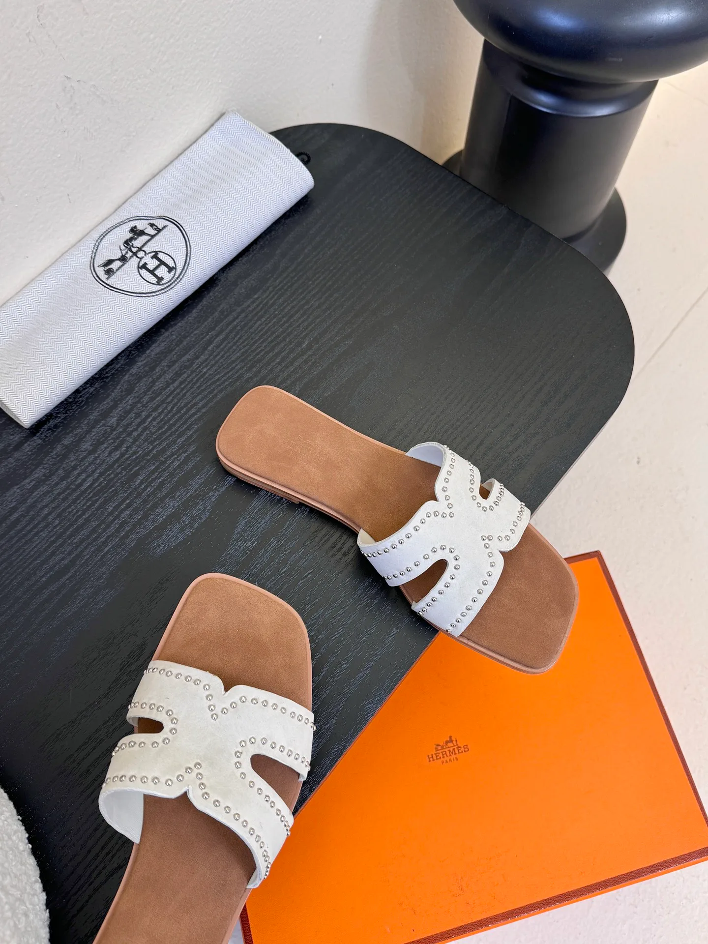 Шлепанцы Женские Hermes 1893727