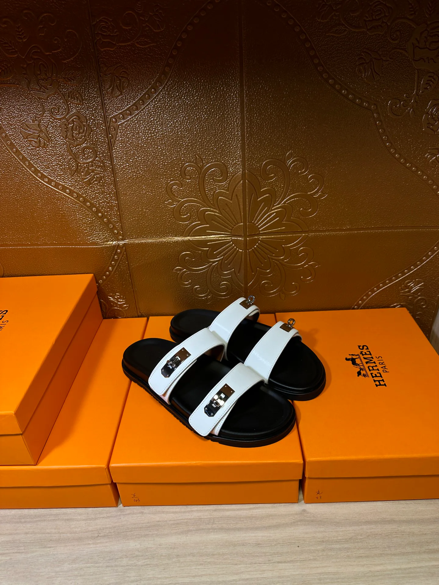 Шлепанцы Женские Hermes 1265577