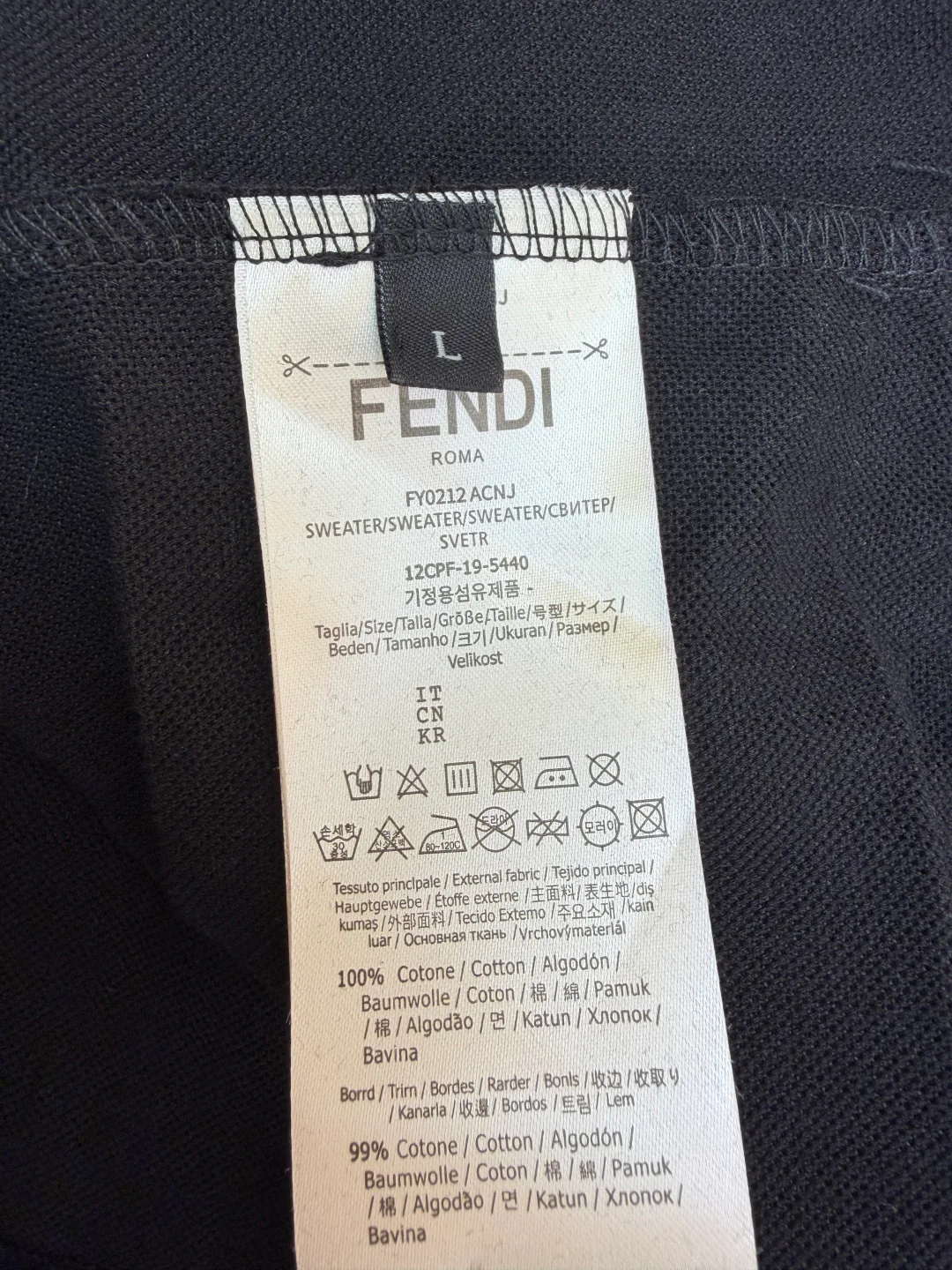 Футболки Мужские Fendi 1322724