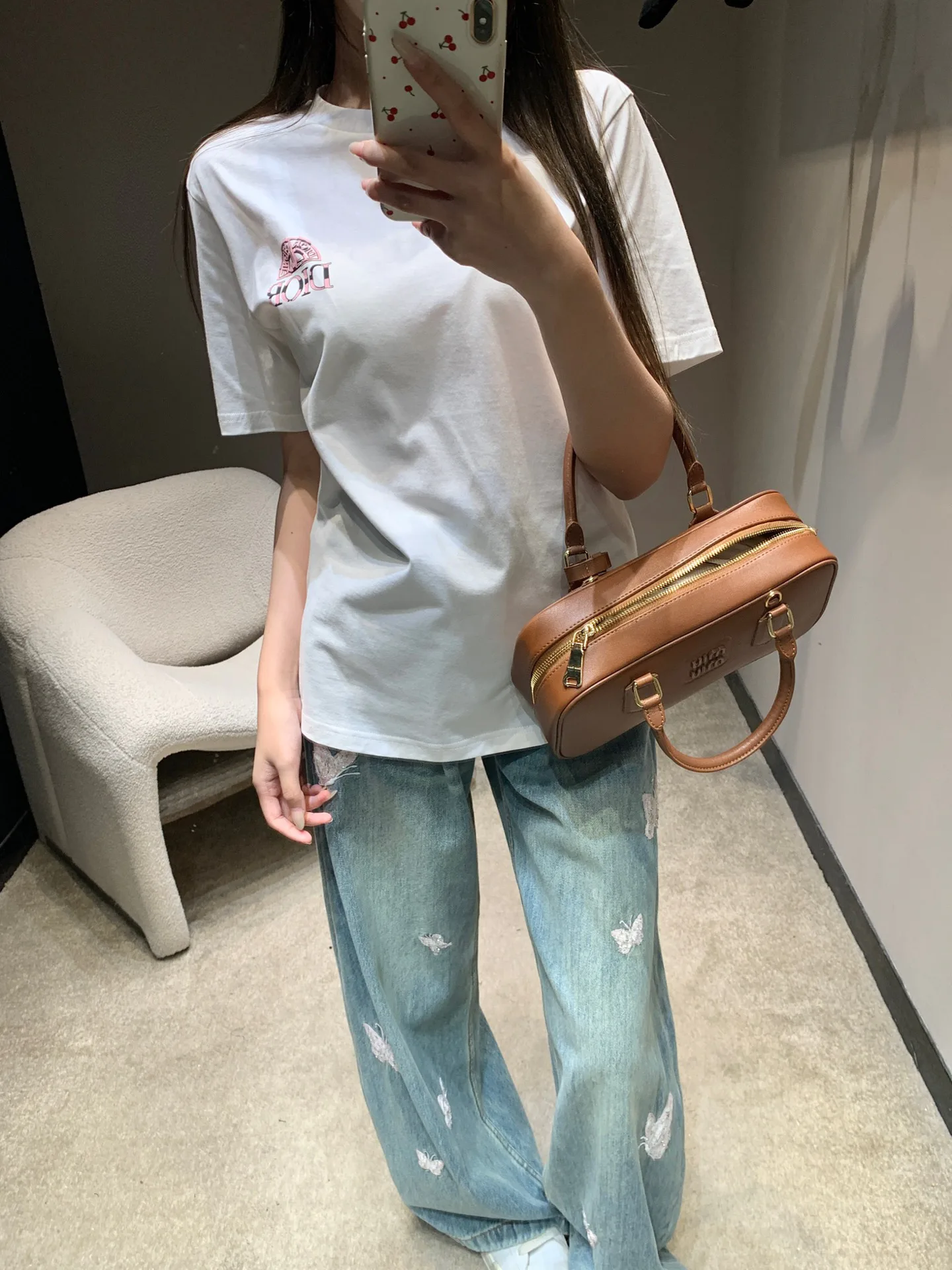 Футболки Женские Christian Dior 1876045