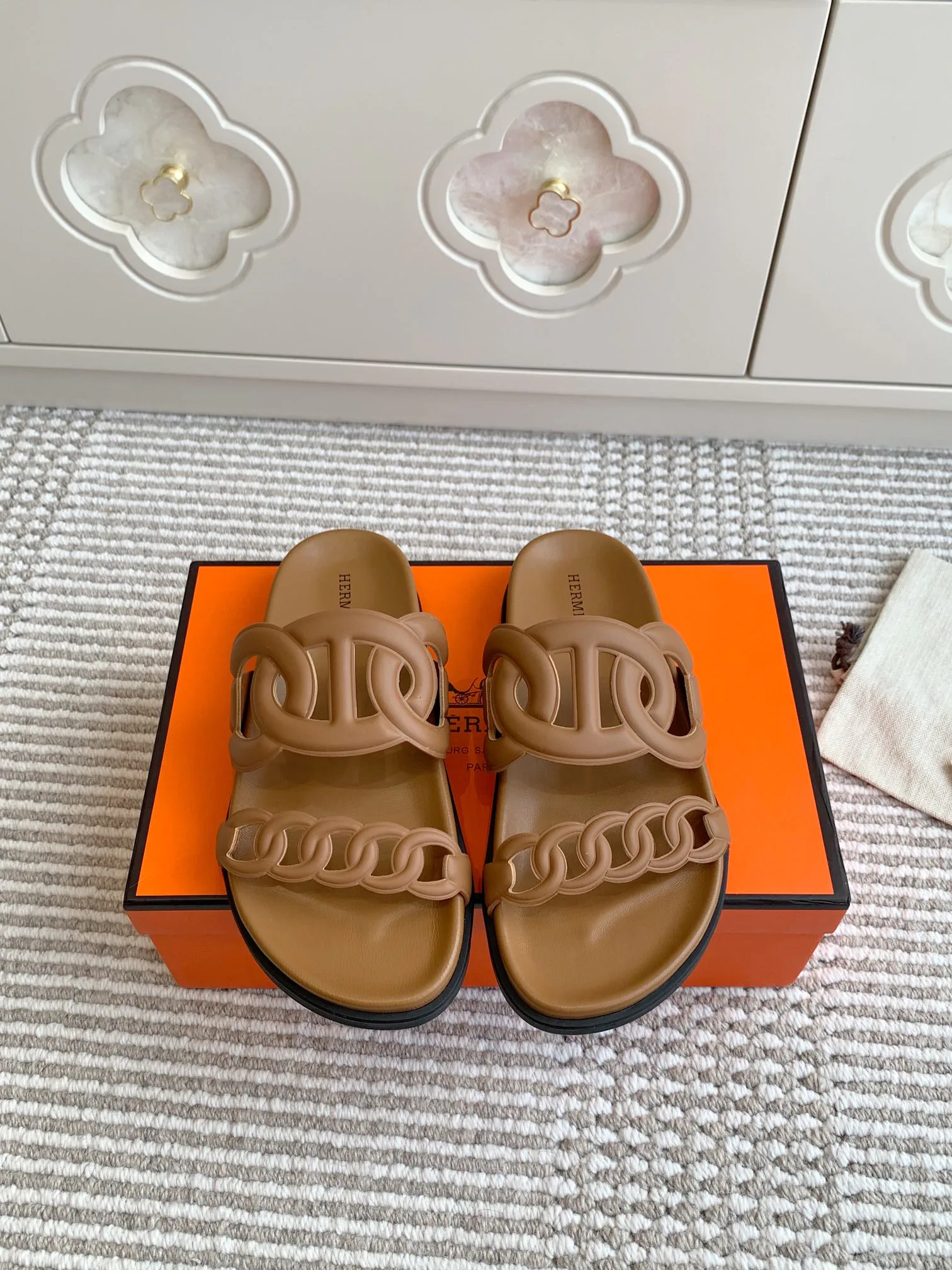 Шлепанцы Женские Hermes 10317