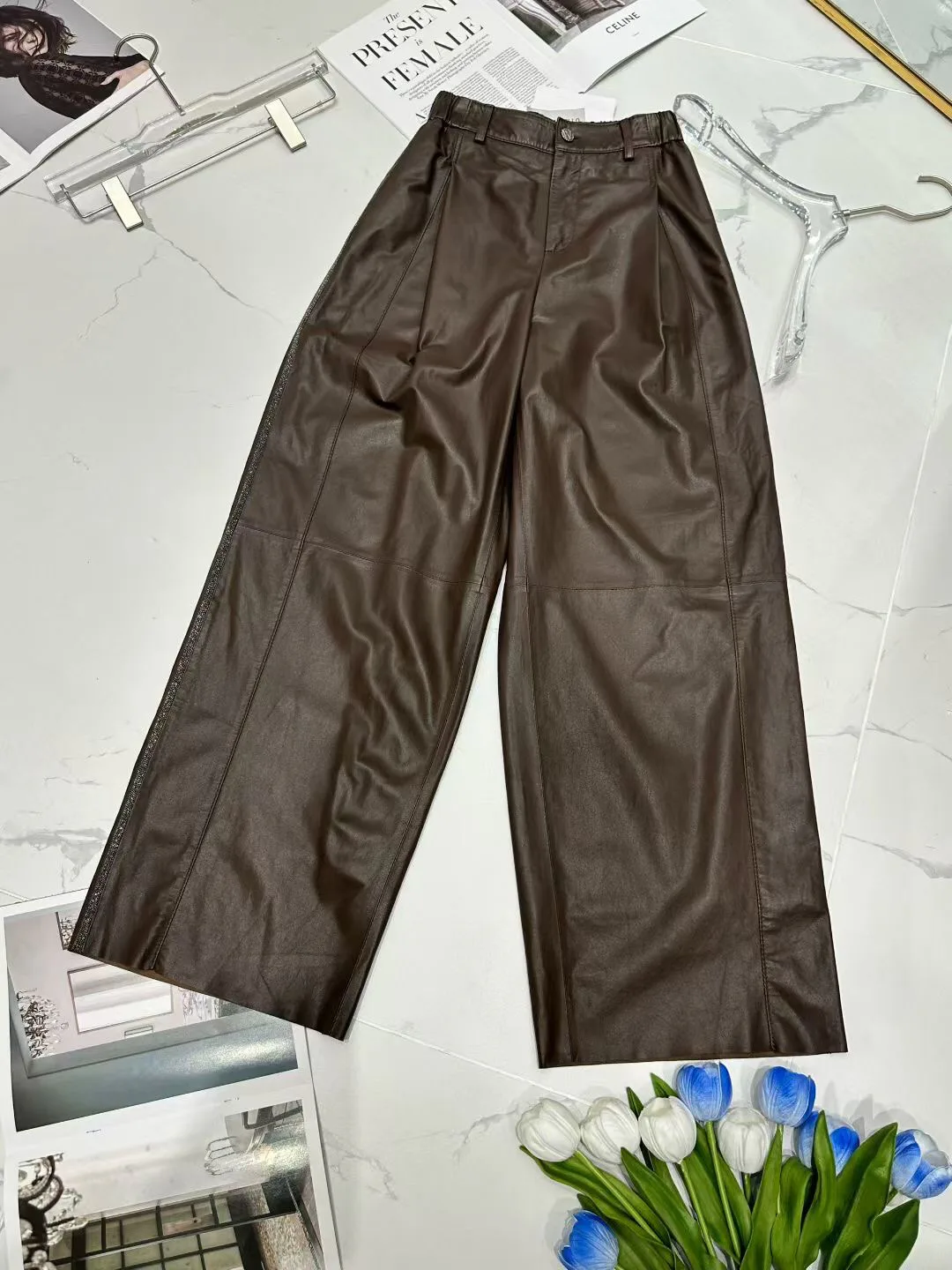 Кожаные Куртки И Дублёнки Женские Brunello Cucinelli 11868497