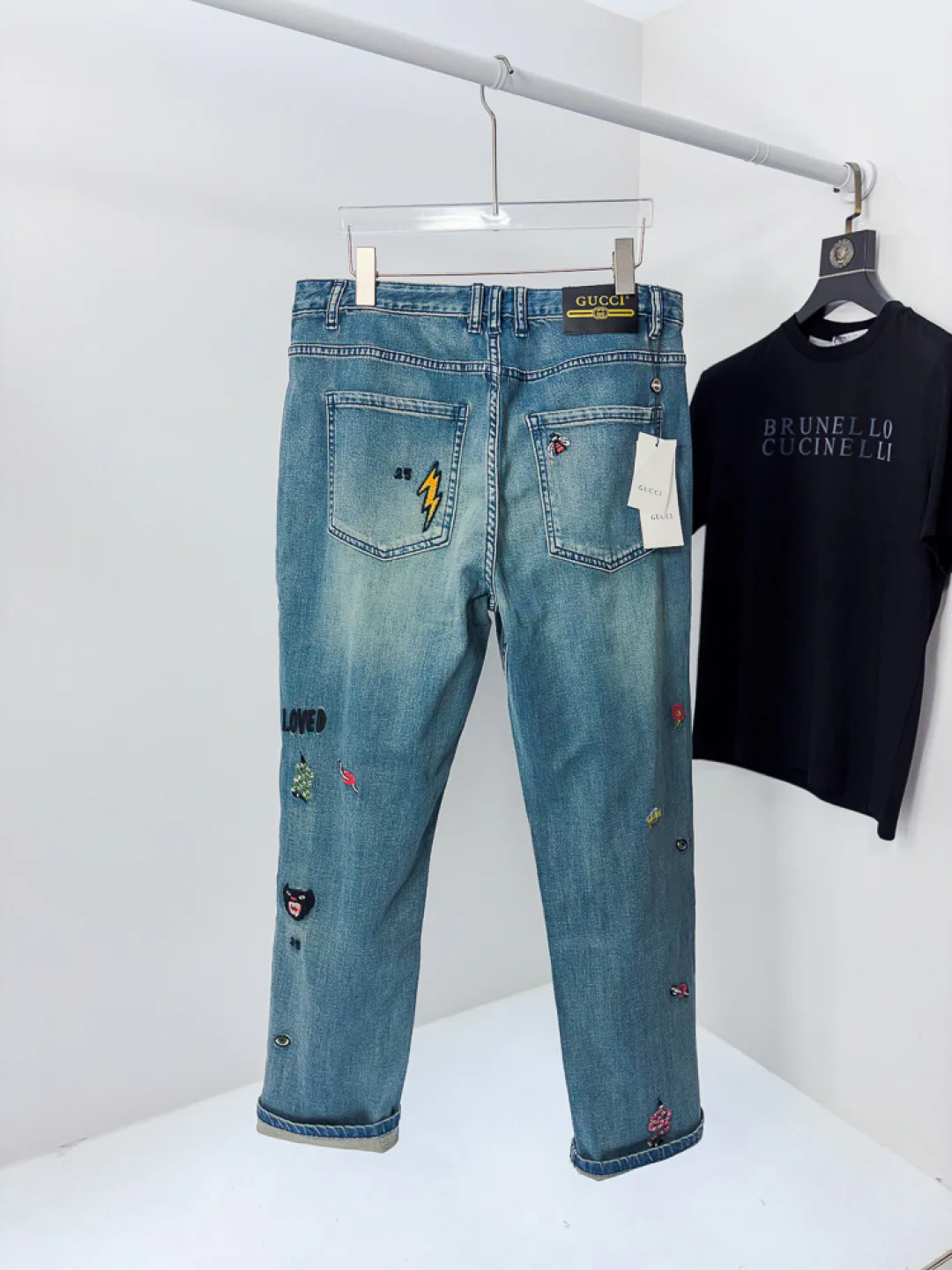 Джинсы Мужские Gucci 12764073