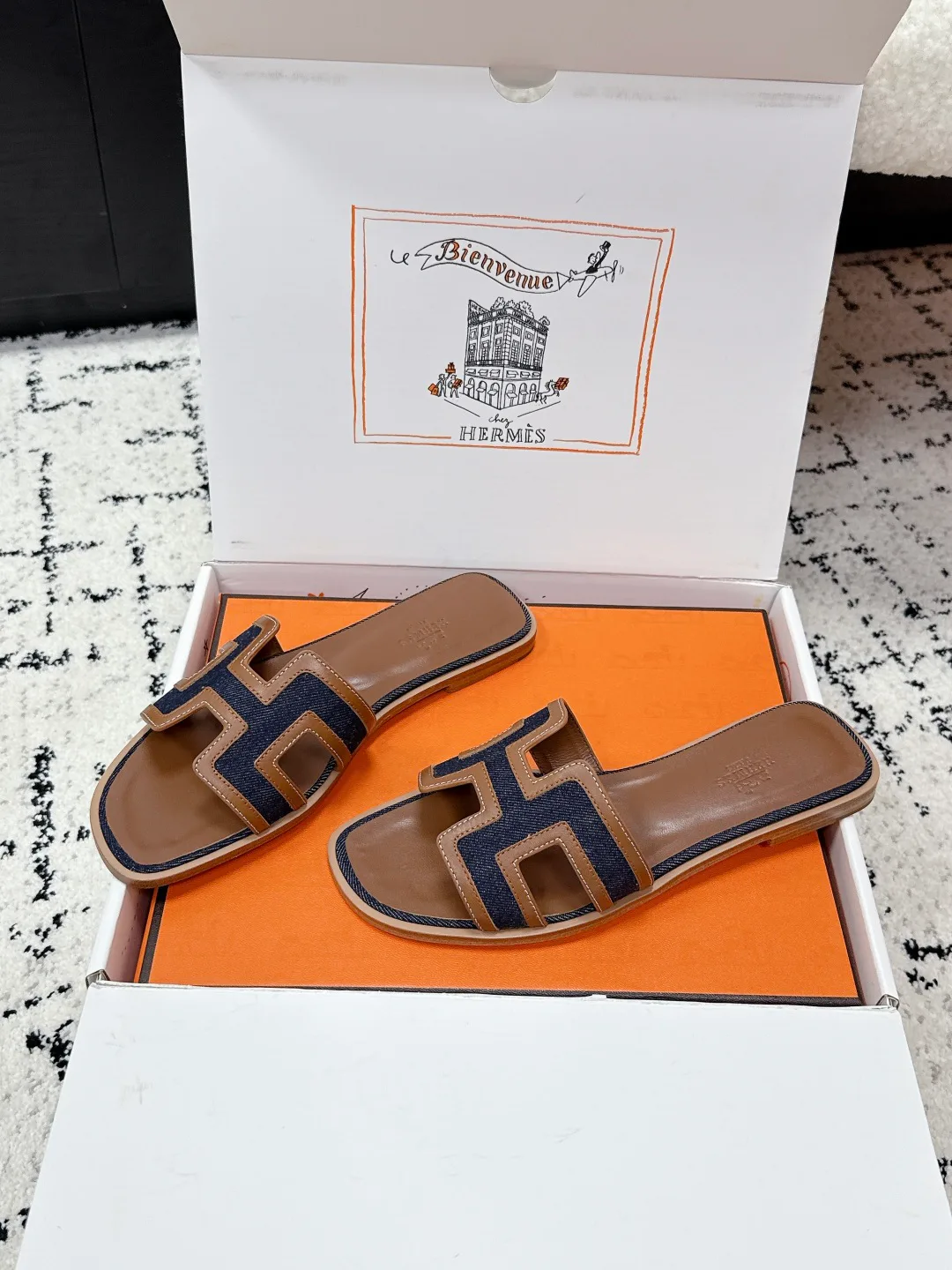 Шлепанцы Женские Hermes 814535