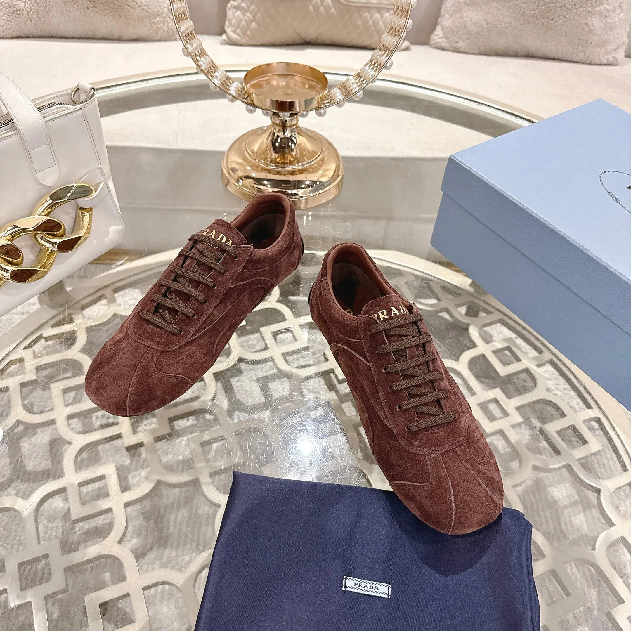 Кроссовки Женские Prada 1000579
