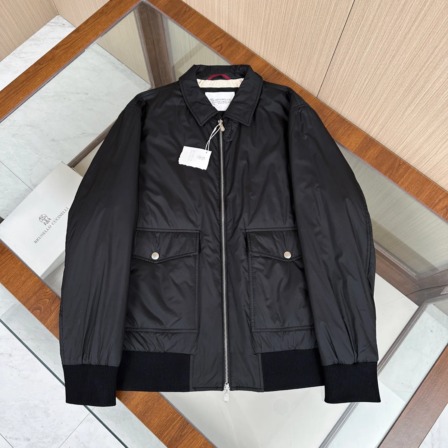 Куртки И Пуховики Мужские Brunello Cucinelli 562669