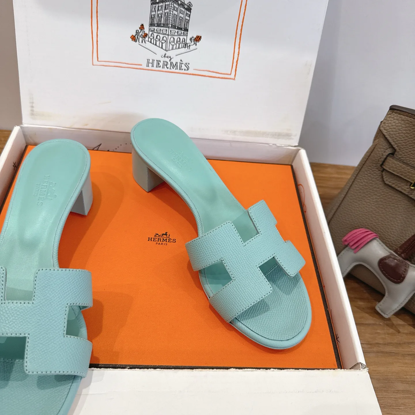 Босоножки Женские Hermes 4723508