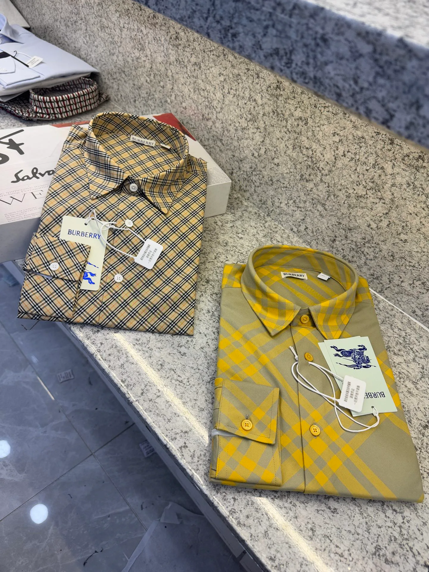 Рубашки Мужские Burberry 1566649