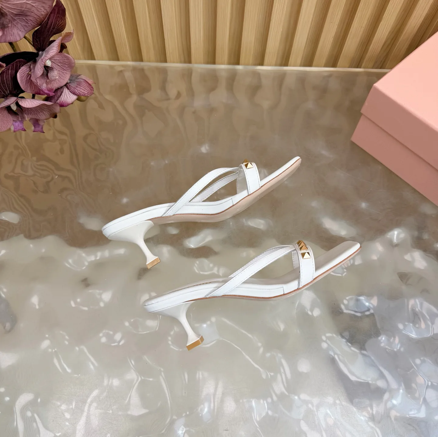 Шлепанцы Женские Miu Miu 9597382