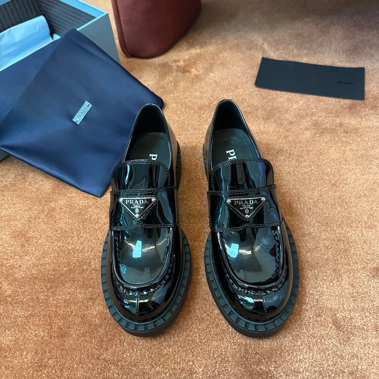 Лоферы И Мокасины Женские Prada 416055