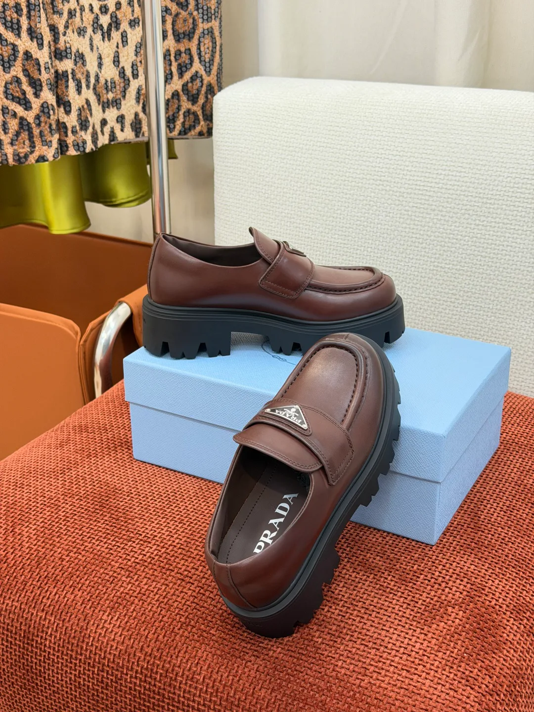 Лоферы И Мокасины Женские Prada 19619630