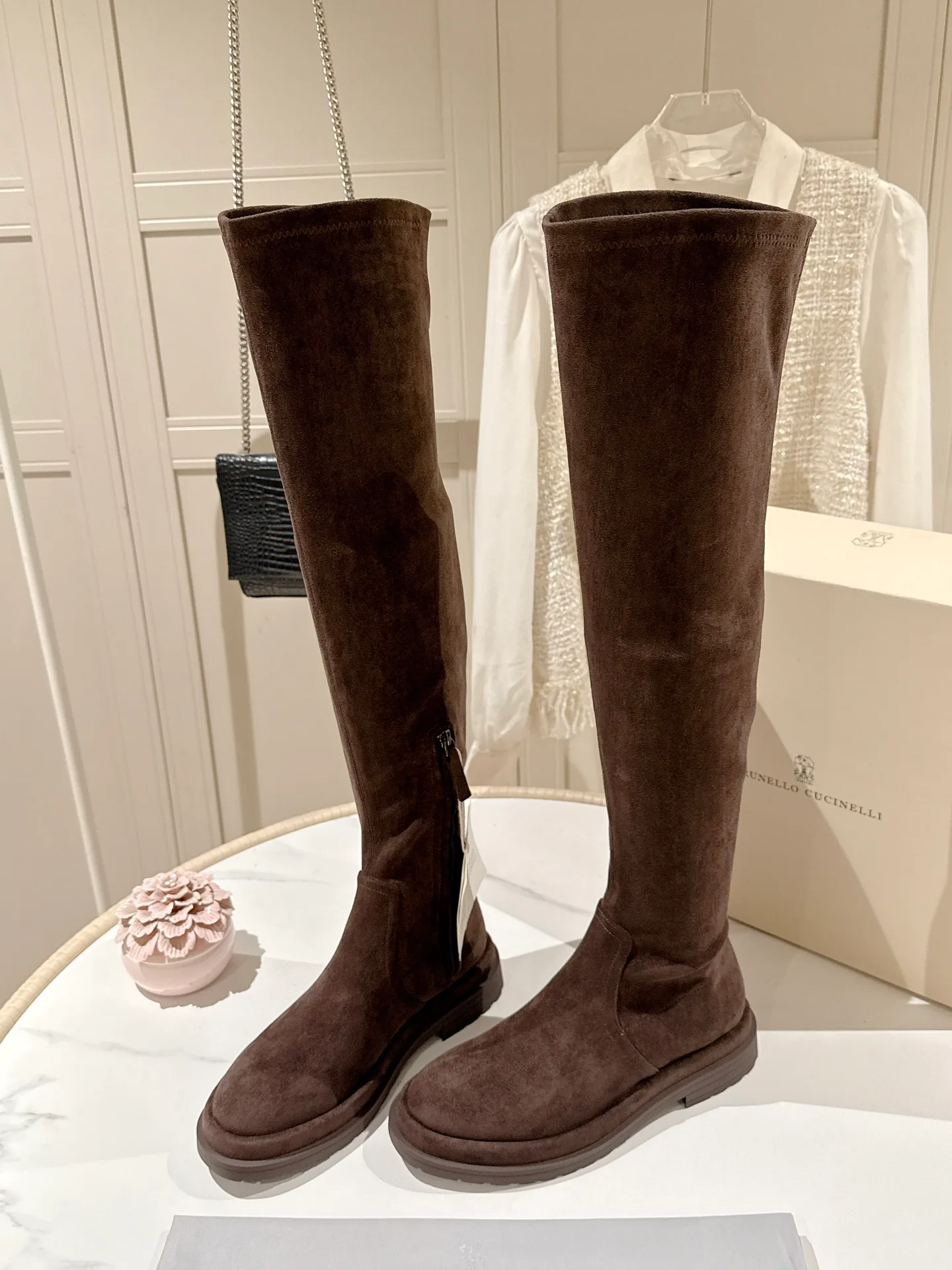 Сапоги Женские Brunello Cucinelli 18217313