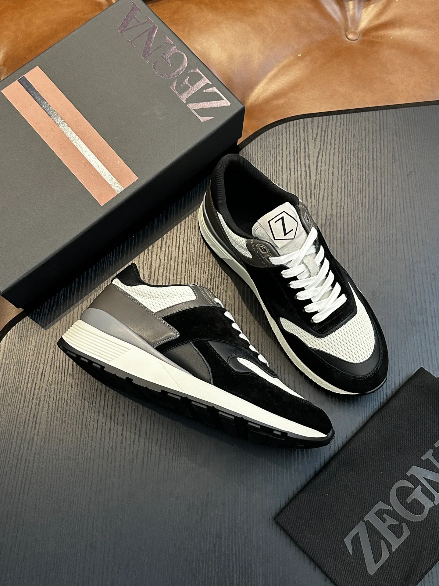 Кроссовки Мужские Zegna 19387