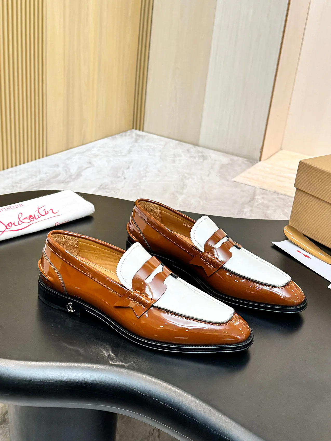 Лоферы Мужские Christian Louboutin 58088