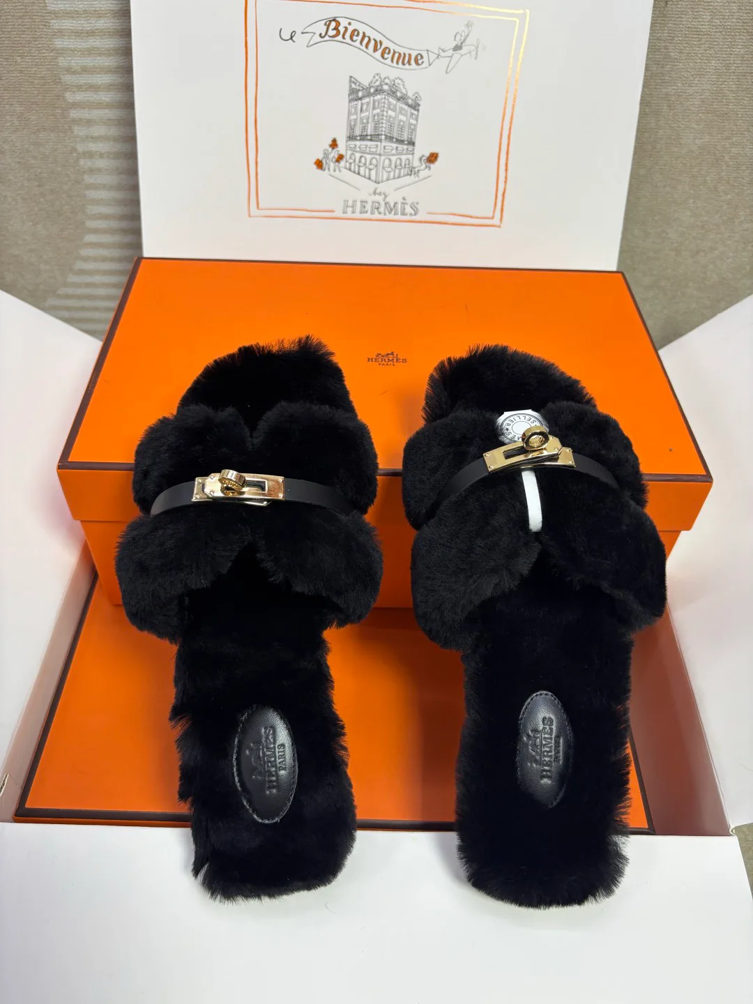 Тапочки Женские Hermes 18720313