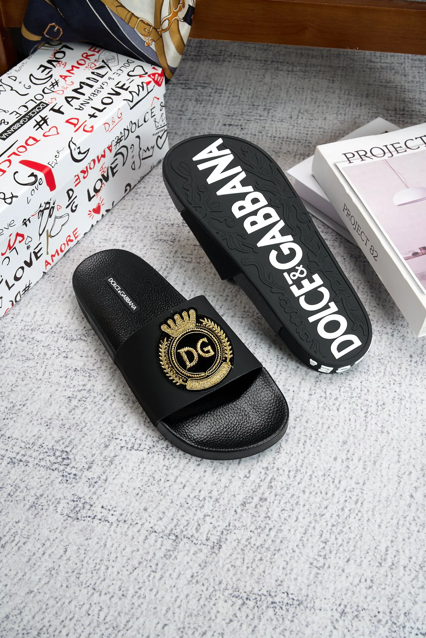 Шлепанцы Женские Dolce & Gabbana 283910