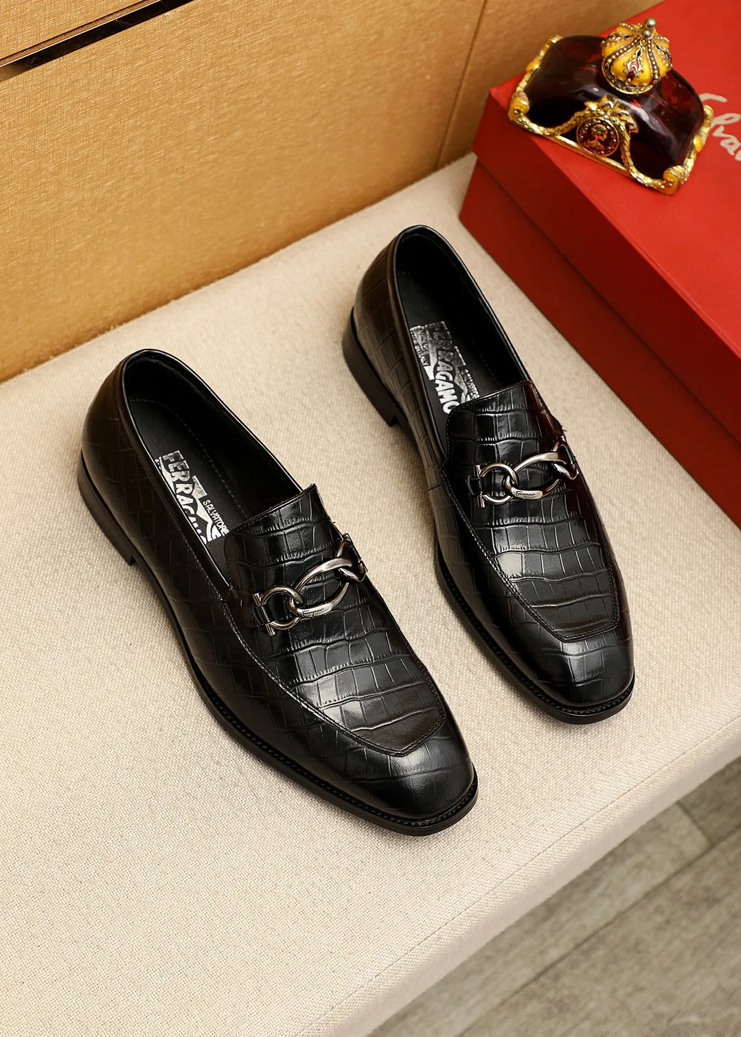 Лоферы И Туфли Мужские Salvatore Ferragamo 19631494
