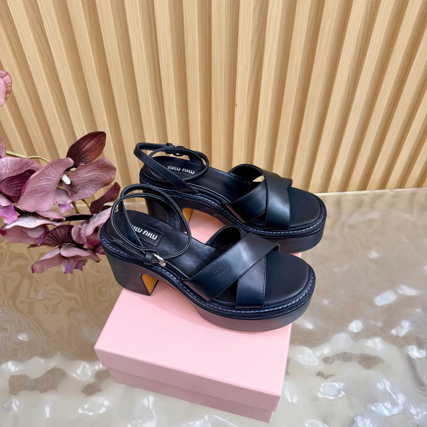 Босоножки Женские Miu Miu 11432098