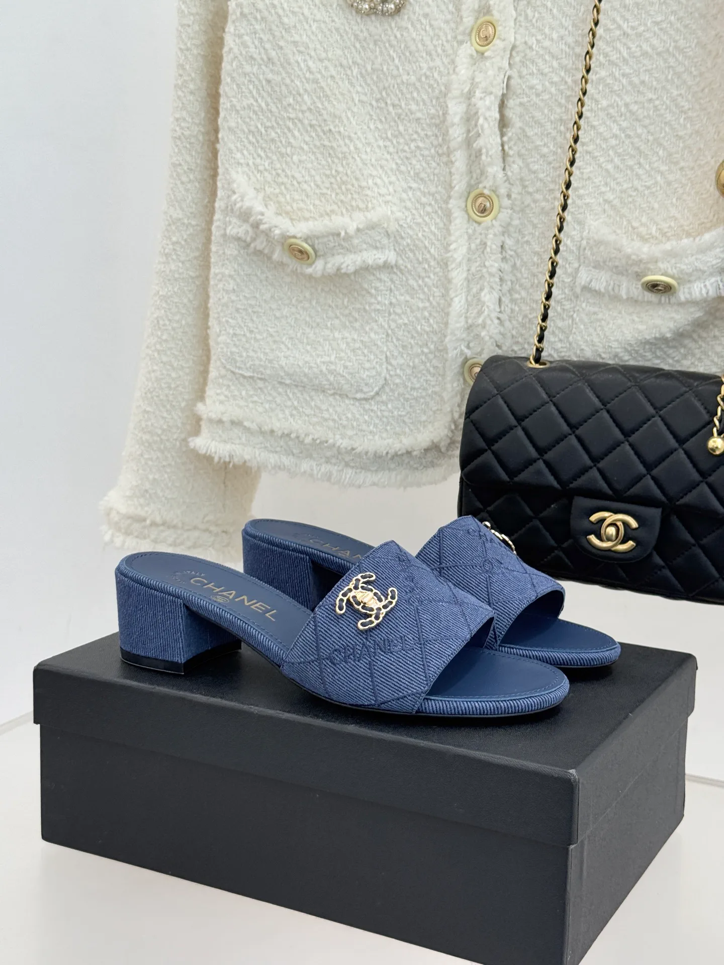 Босоножки Женские Chanel 9499364