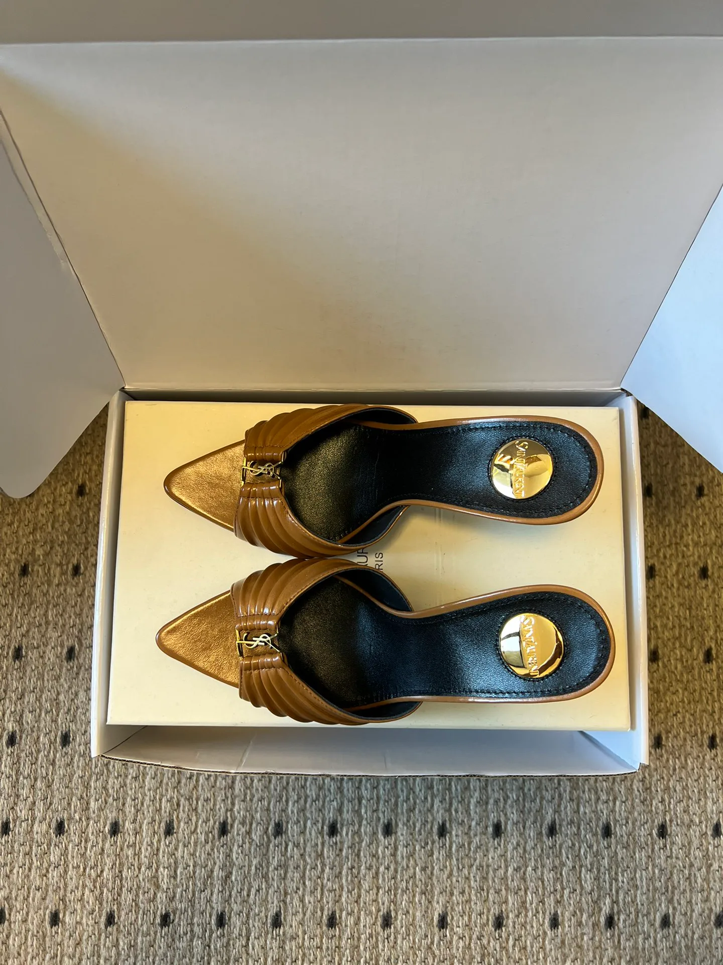 Мюли И Сабо Женские Saint Laurent 10835421