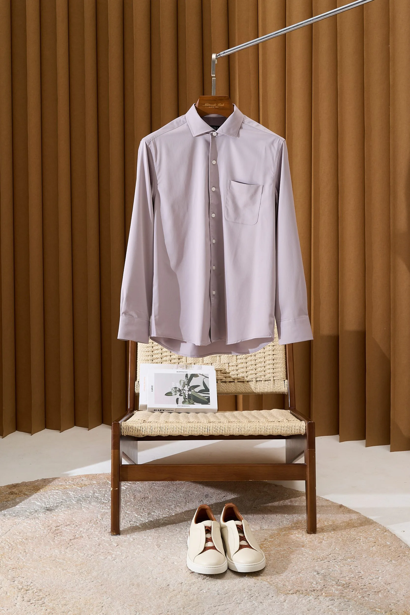 Рубашки Мужские Zegna 18509982