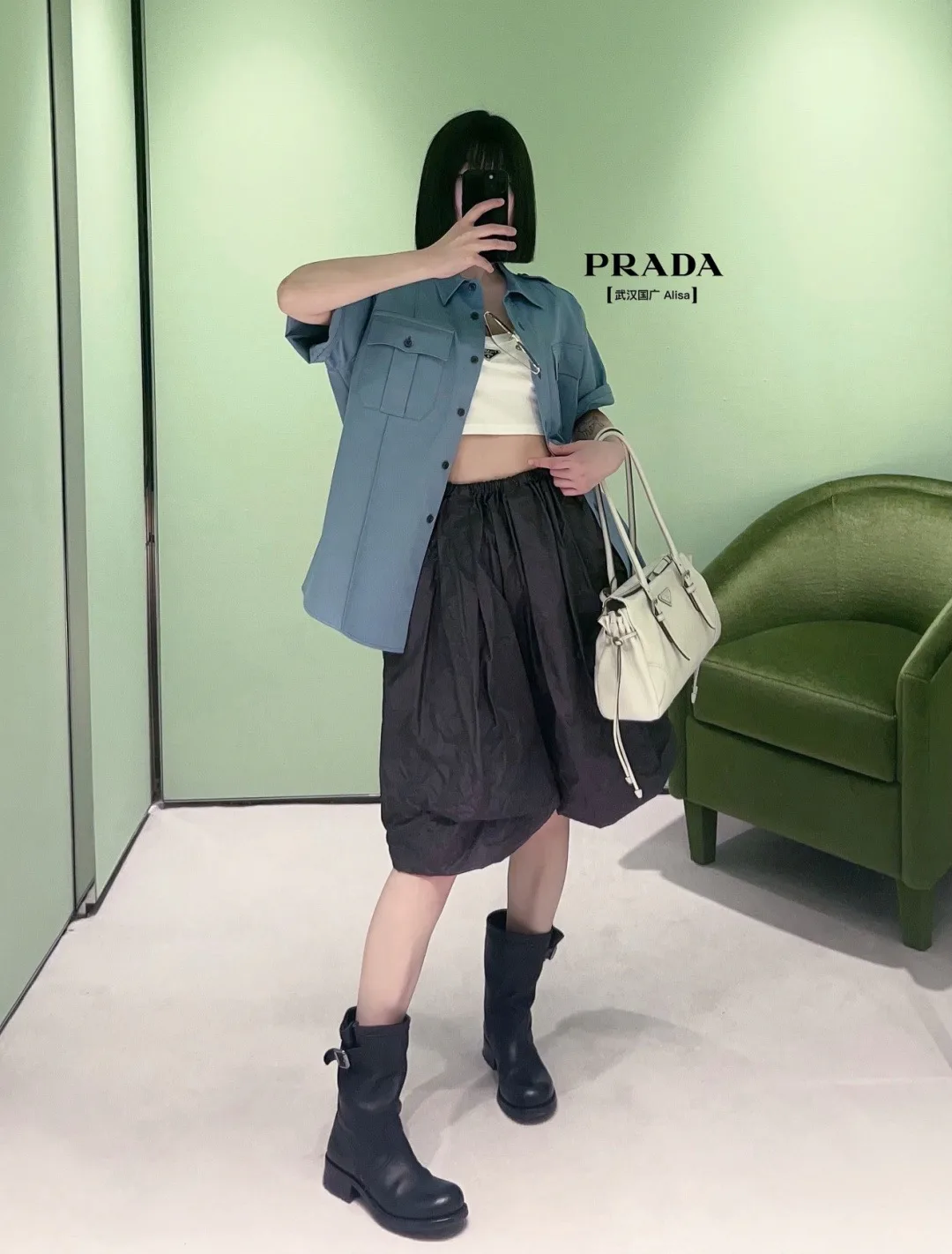 Рубашки Женские Prada 12681522
