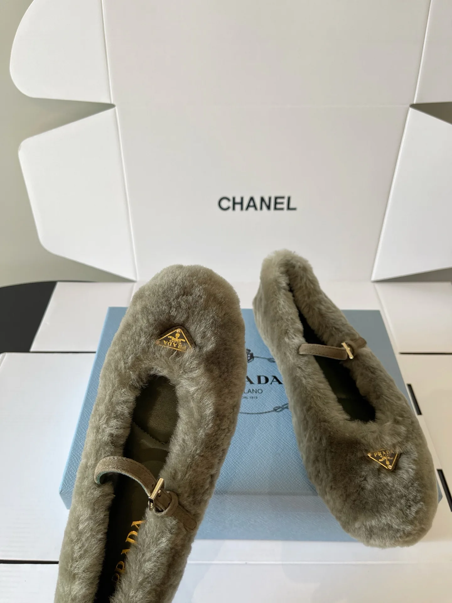 Балетки Женские Prada 18687093