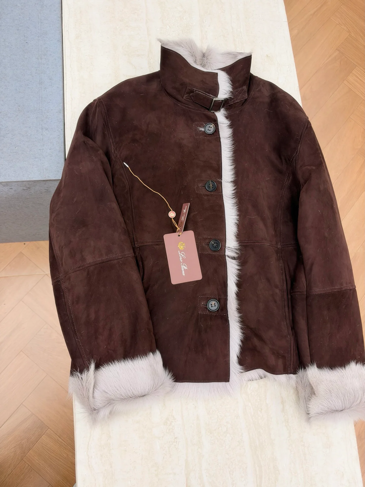 Кожаные Куртки И Дублёнки Женские Loro Piana 19407137