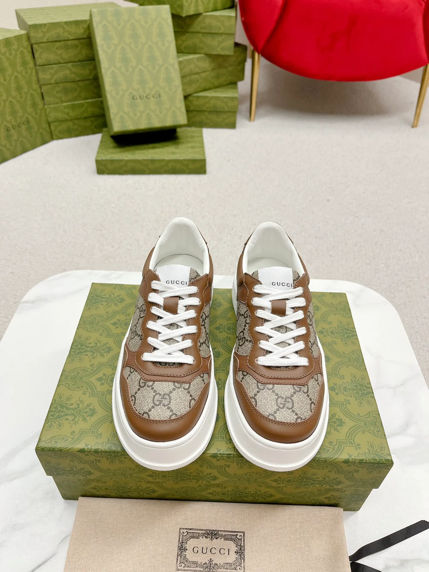 Кеды Женские Gucci 11651107