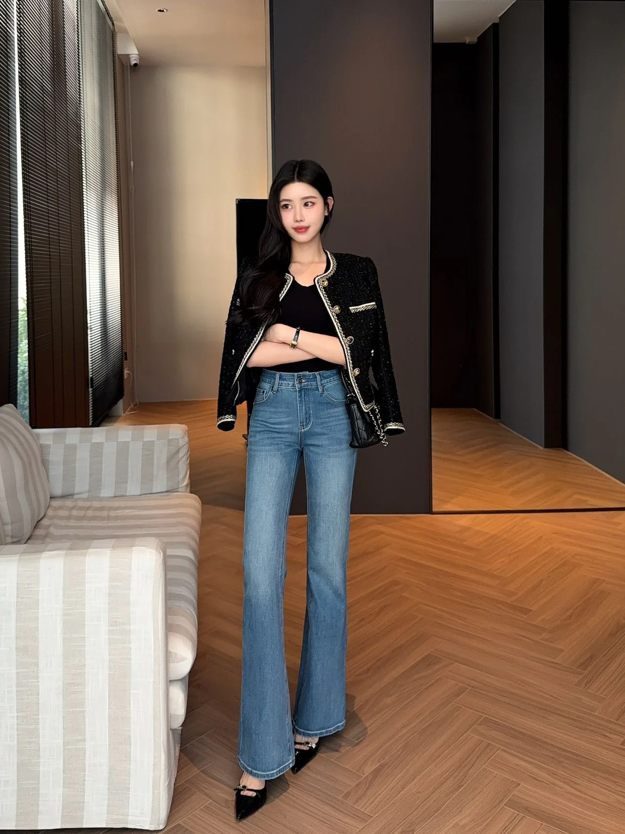 Джинсы Женские Chanel 1531556