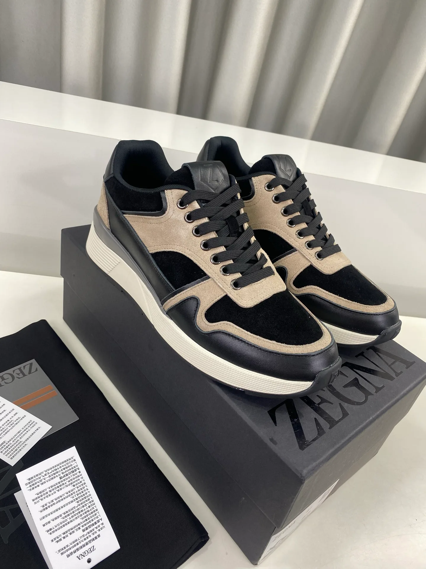 Кроссовки Мужские Zegna 604273