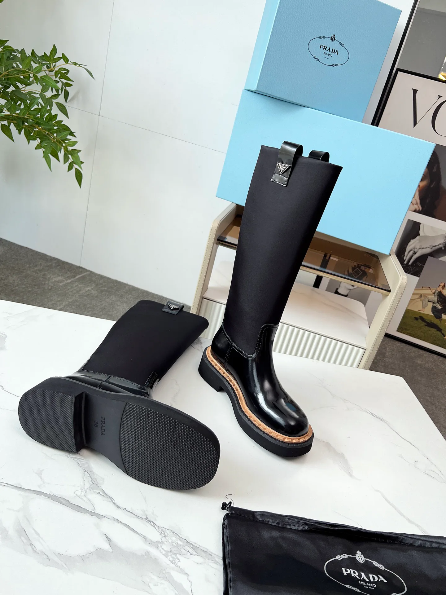 Сапоги Женские Prada 360864