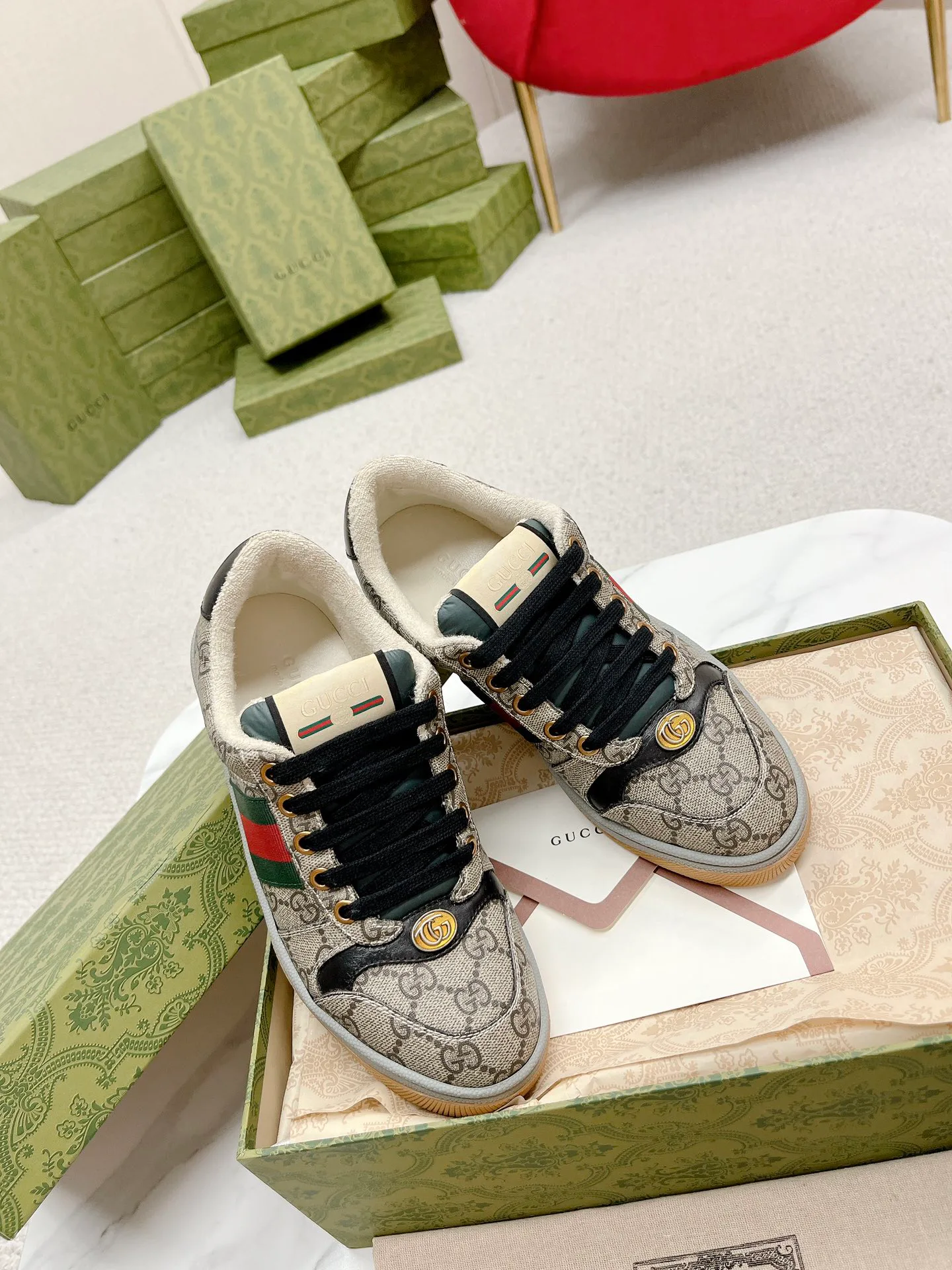 Кроссовки Мужские Gucci 4784223