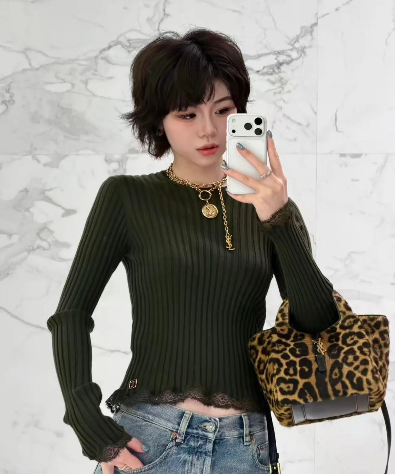 Джемперы И Свитеры Женские Saint Laurent 17941206