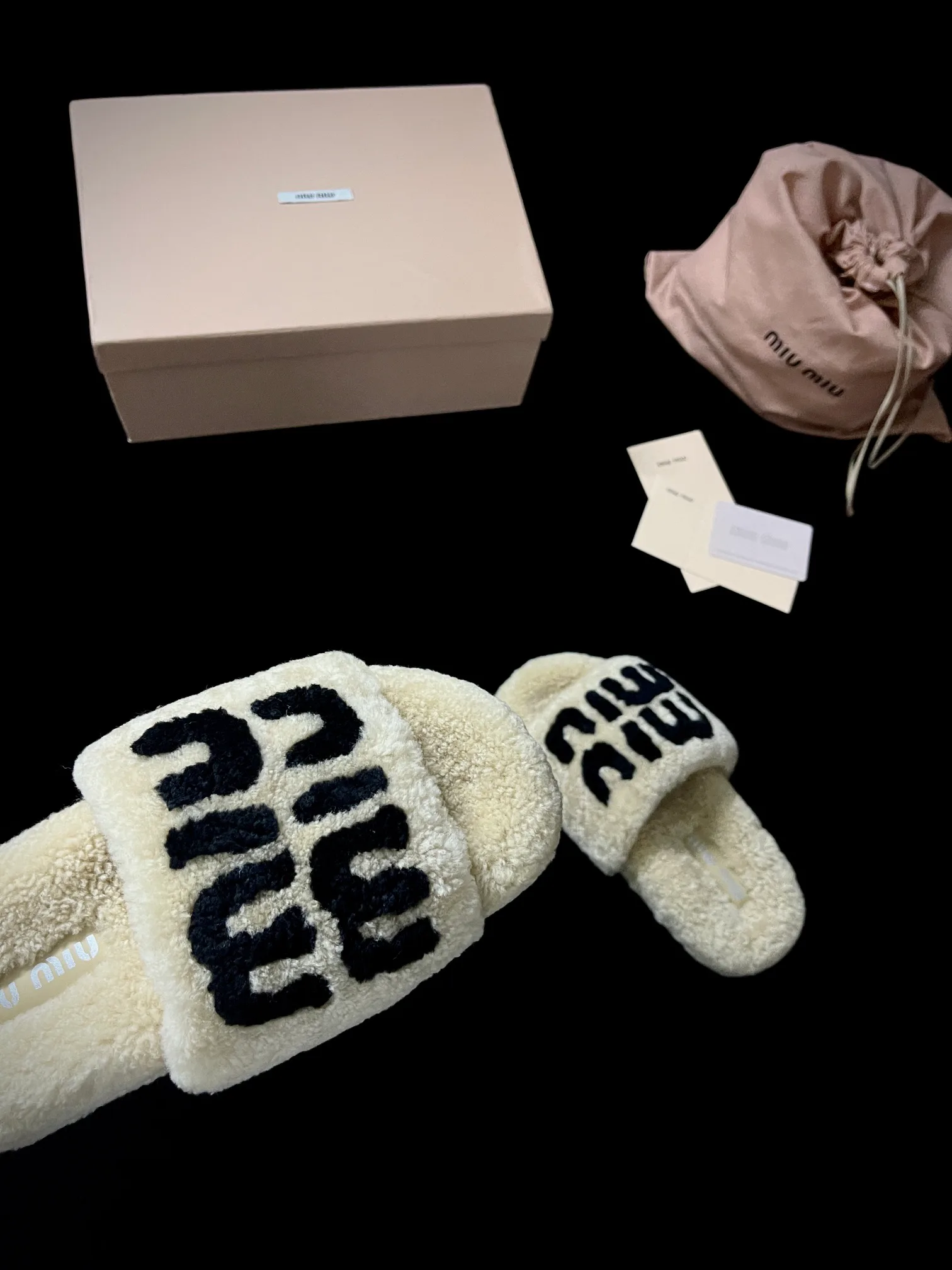 Тапочки Женские Miu Miu 189636