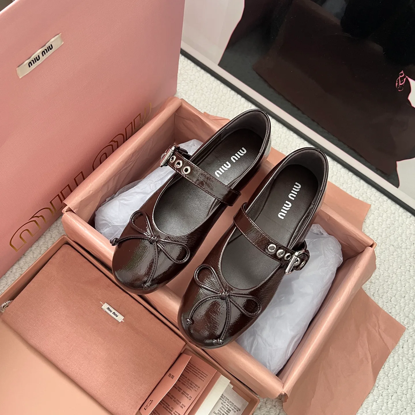 Балетки Женские Miu Miu 11543814