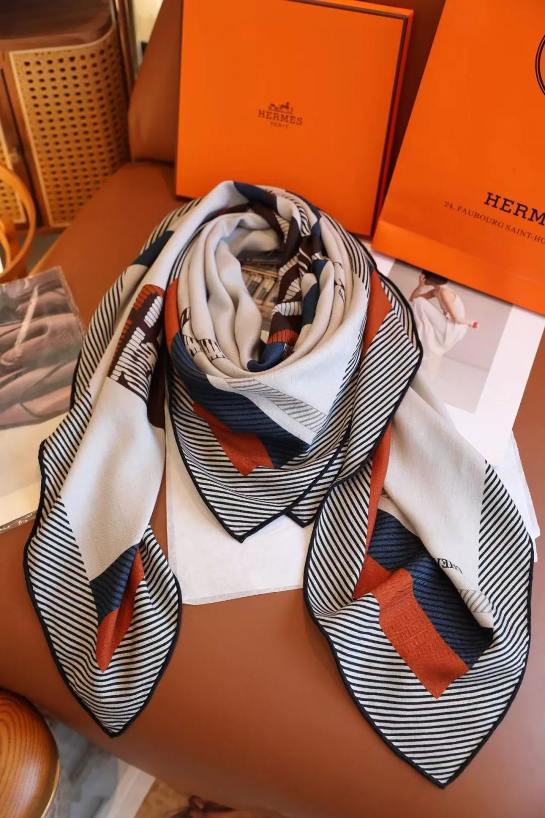 Шарфы Hermes 473265