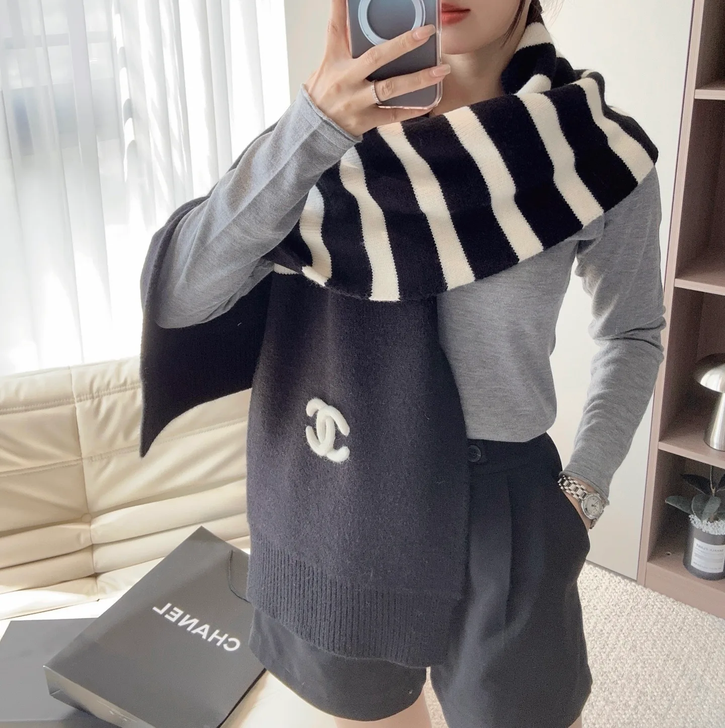 Шарфы Chanel 18401226