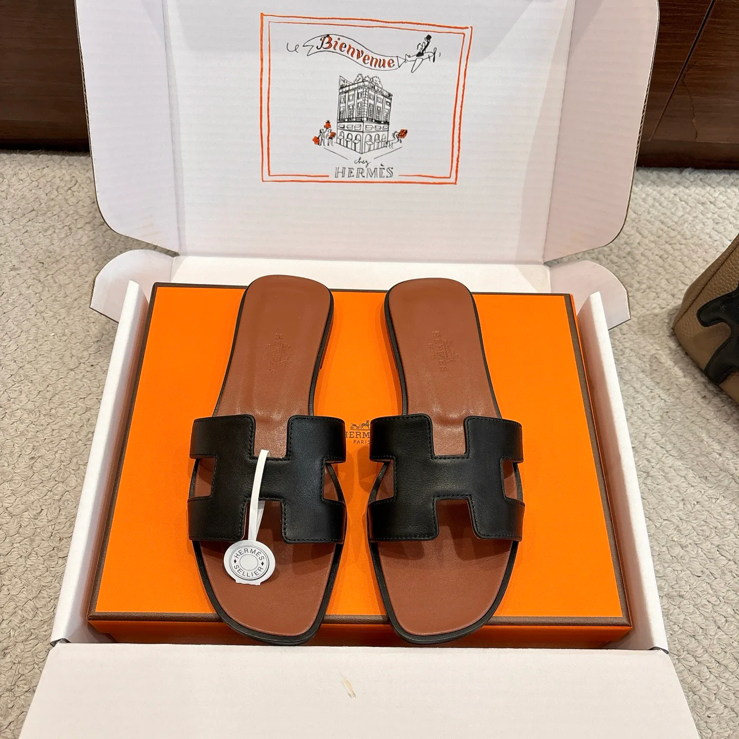 Шлепанцы Женские Hermes 11246018