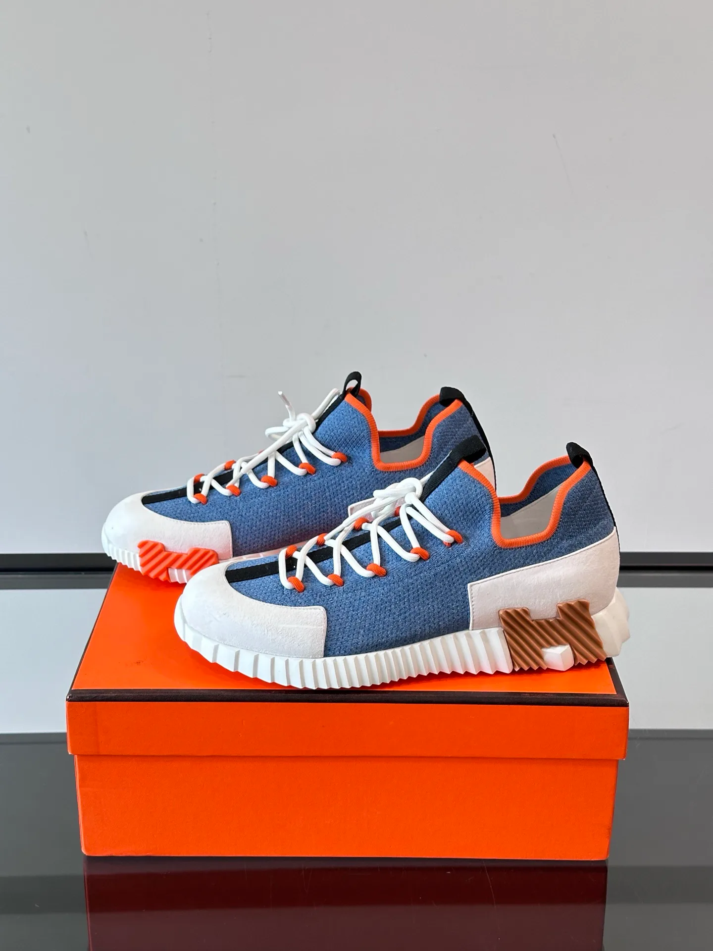 Кроссовки Мужские Hermes 75492