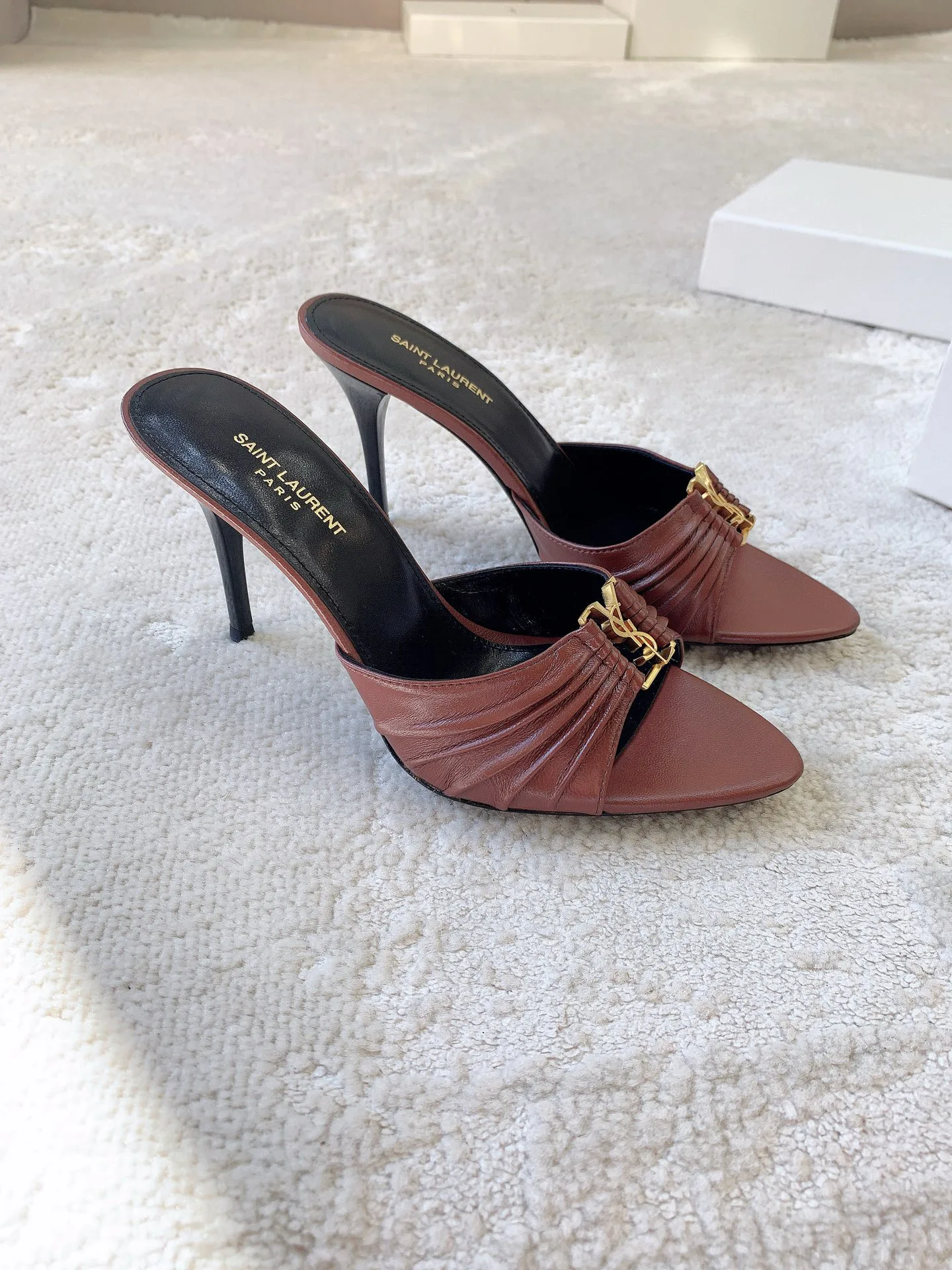 Босоножки Женские Saint Laurent 11923819