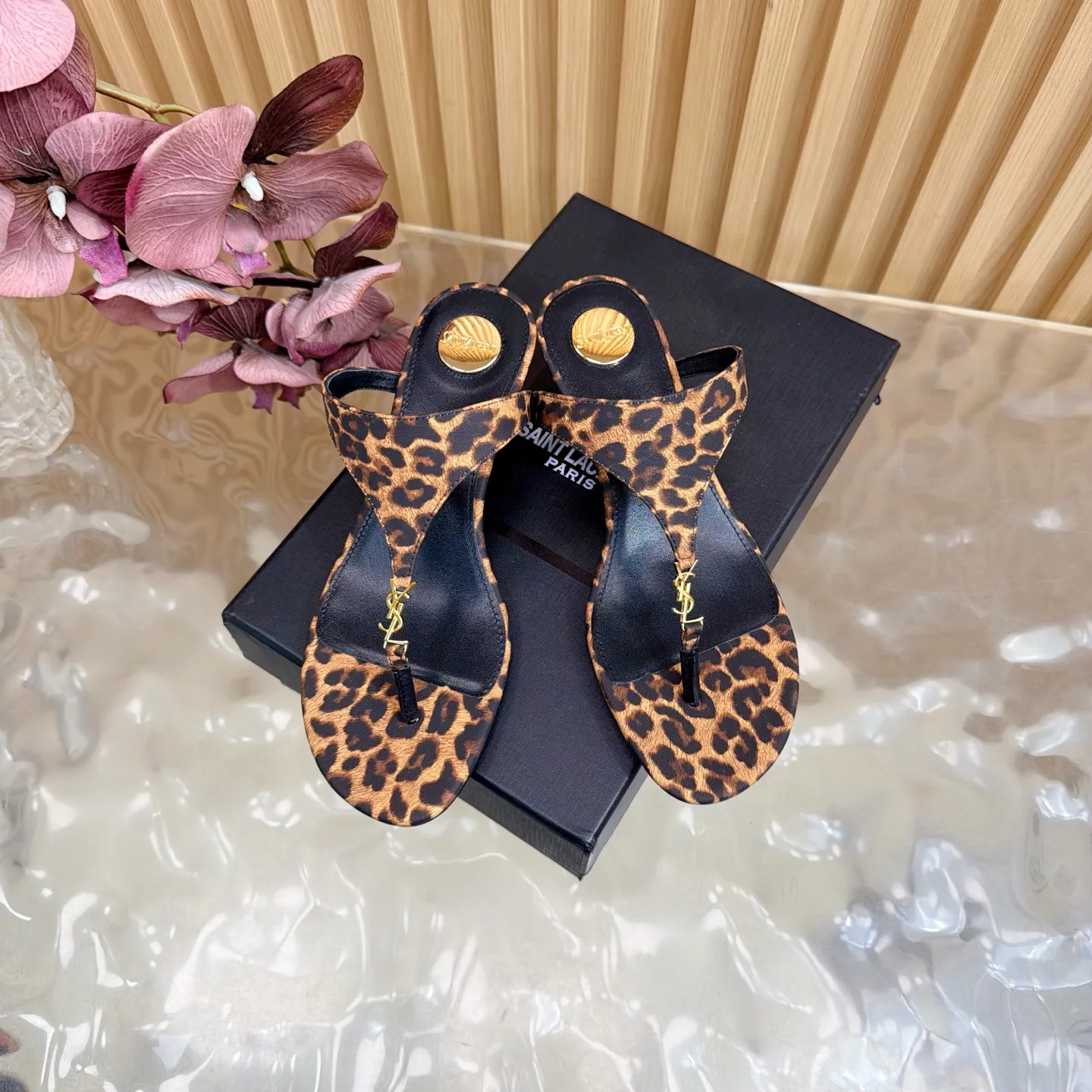 Босоножки Женские Saint Laurent 11660215