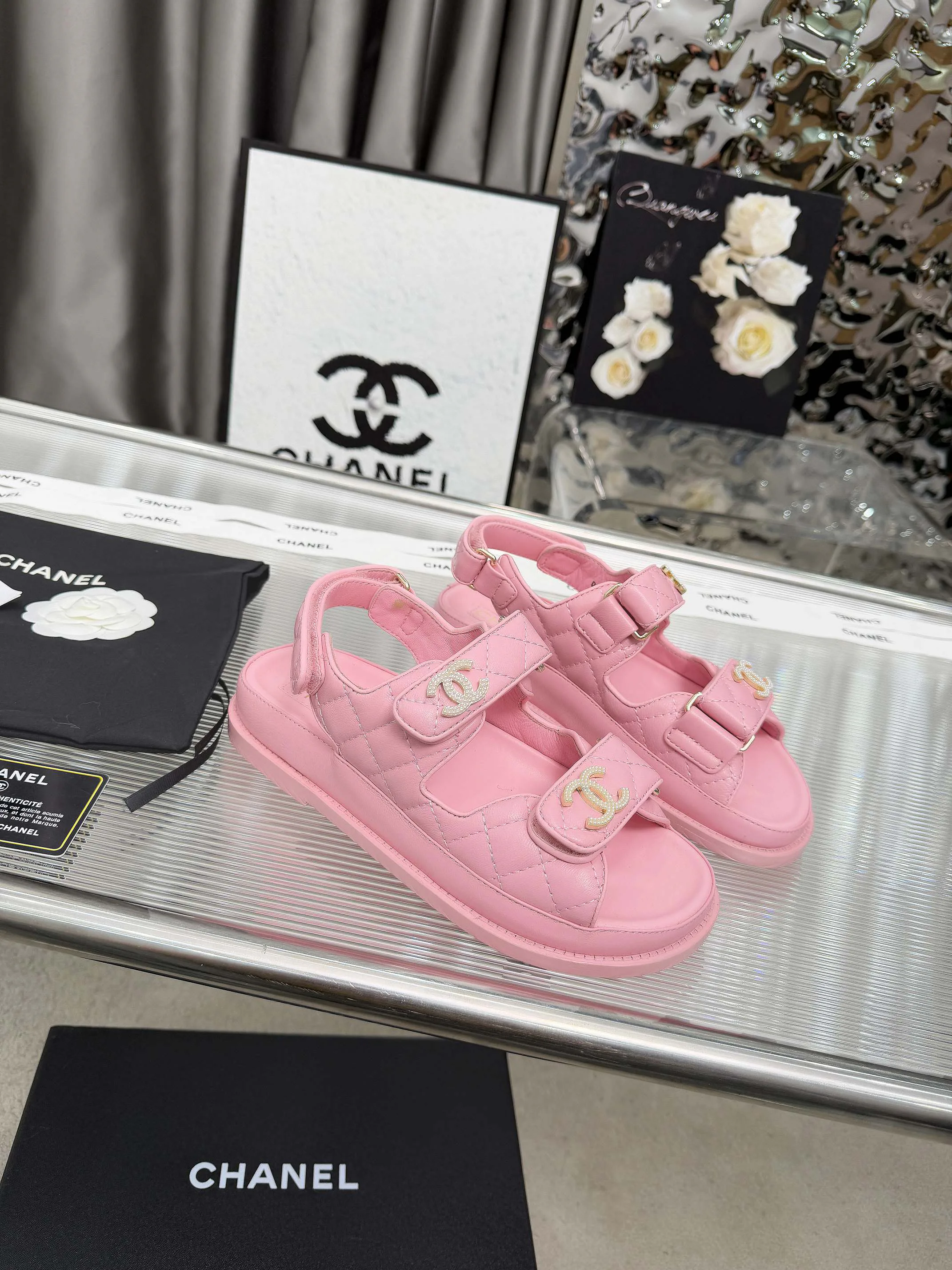 Босоножки Женские Chanel 11633066