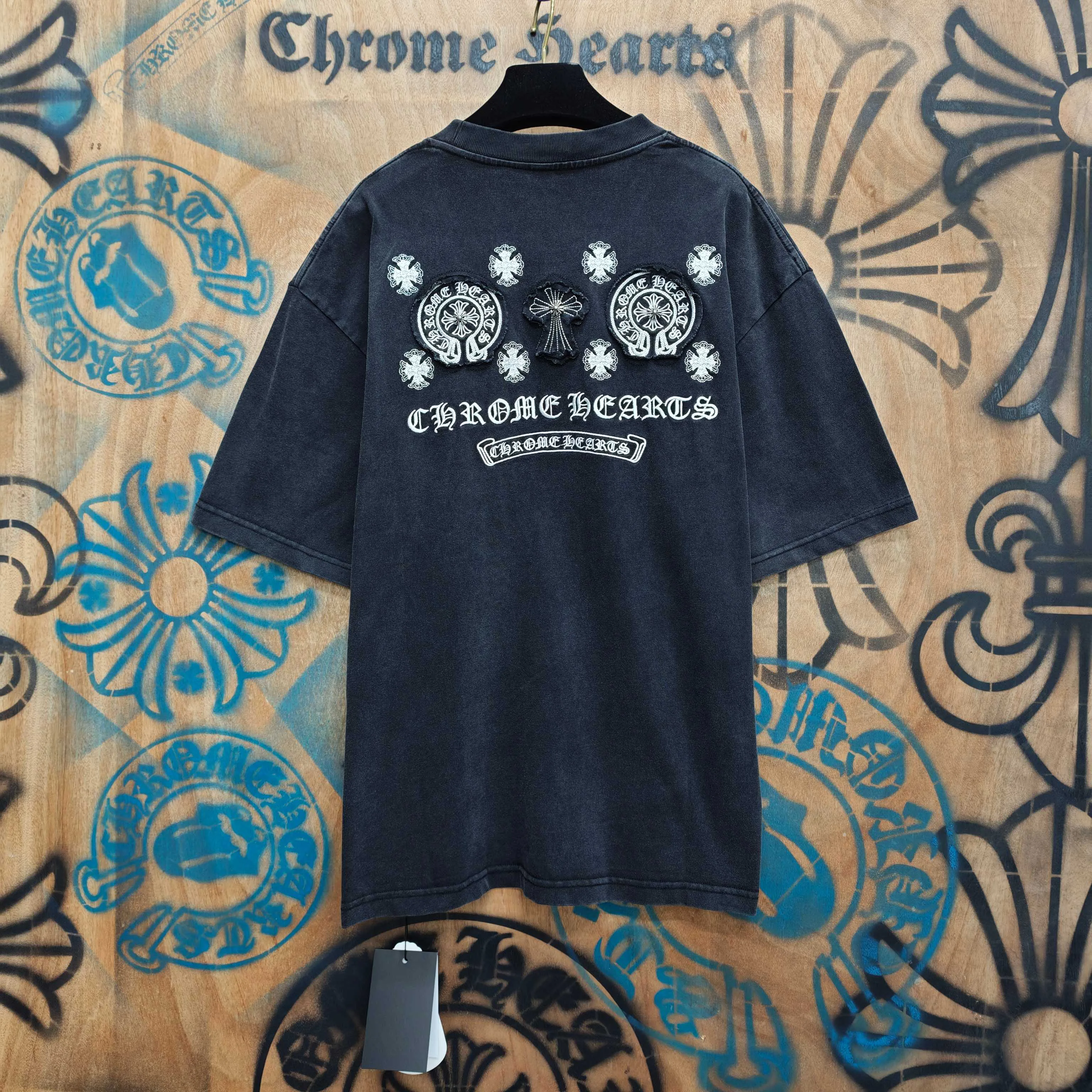 Лонгсливы Мужские Chrome Hearts 13311049